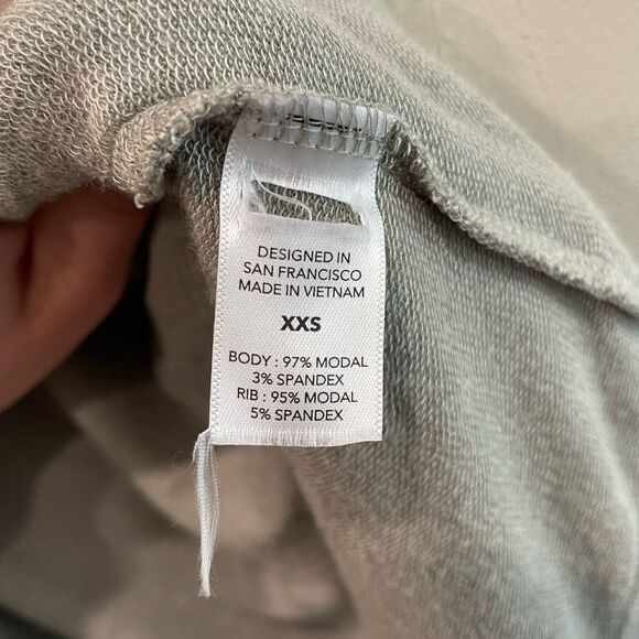 Athleta Sage Green Gray Open Front Cardigan - Size: XXS - Picture 13 of 15